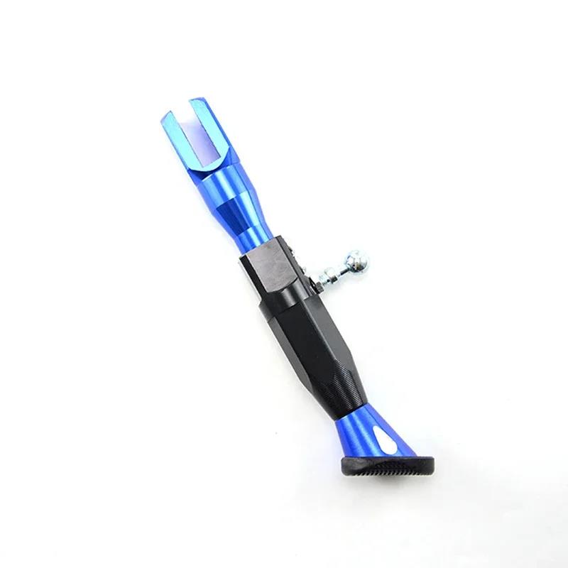 Hot sale Adjustable Motorcycle Metal Foot Bracket Kick Side Durable Corrosion Resistant Scooter Stand Accessories