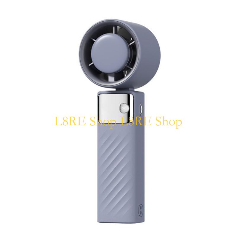 L8RE LED Display Fan Convenient Small Fan USB Travel Fan Office Fan Outdoor Fan