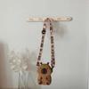 Zero Wallet Capybara Crossboday Bag Silica Gel Kawaii Animal Purse Capybara Shoulder Bag  Friends
