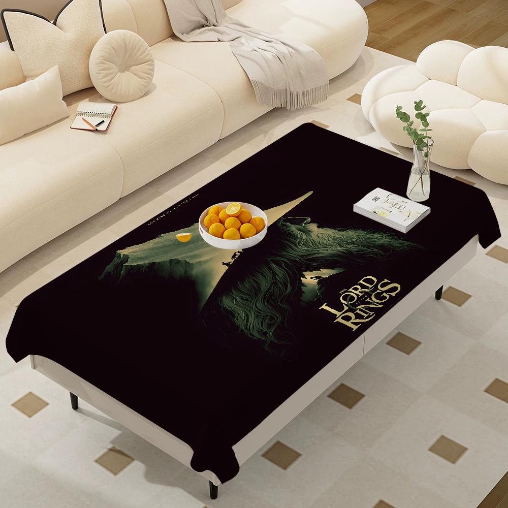 L-Lords Game Rings Home Tablecloths Dining Decoration And Rectangular Table Accessories Waterproof Cloth Anti-Stain
