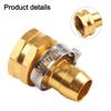 Garden Hose Metal Connector Kit for 34 Inch Hoses Rustproof Aluminum Mender