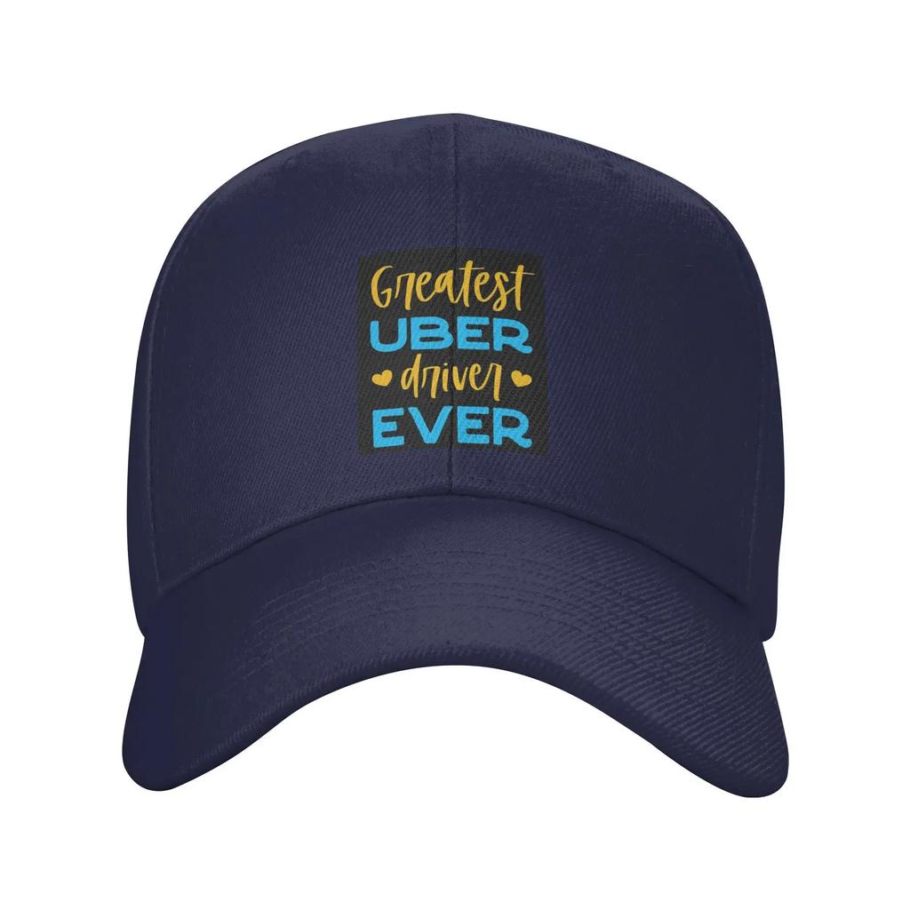 Unisex Baseball Hats Greatest Uber Eats Driver Ever Rideshare Car Driving Streetwear Summer Sports Baseball Caps Casquette Hats