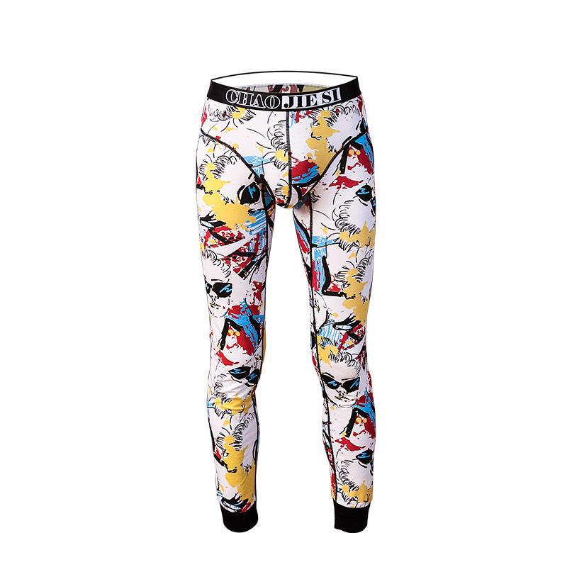 Men's Slim Fit Cotton Autumn Trousers - Warm, Trendy, and Stylish for Youth.