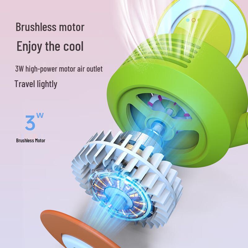 ALittleFlower Bladeless Portable USB Neck Fan