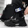 NEW Mens Sneakers Breathable Damping Sports Shoes Couple Casual Shoes Thick Sole Running Walking Shoes Trainers Sport Sneakers