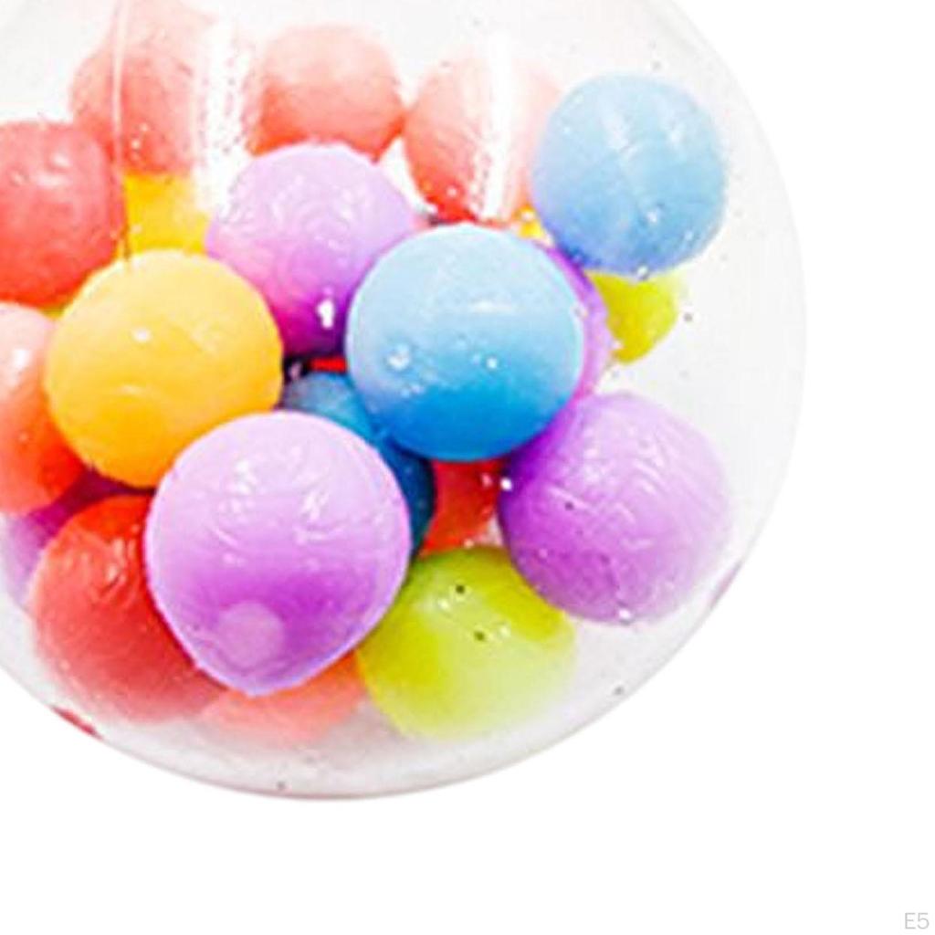 Novelty Rainbow Balls Tricks Props Sensory Toy for Party Office Adults 20