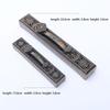 Creative Retro Black Wooden Incense Holder Home Office Incense Burner Carving Censer Box Traditional Chinese Type Wood Handmade