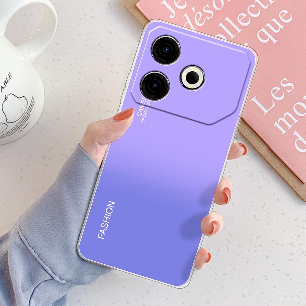 For Tecno Pova 6 Neo Case For Tecno Pova 6 Neo Cover Shockproof Clear Soft Silicone Phone Case for Tecno Pova6 Neo Fashion Funda
