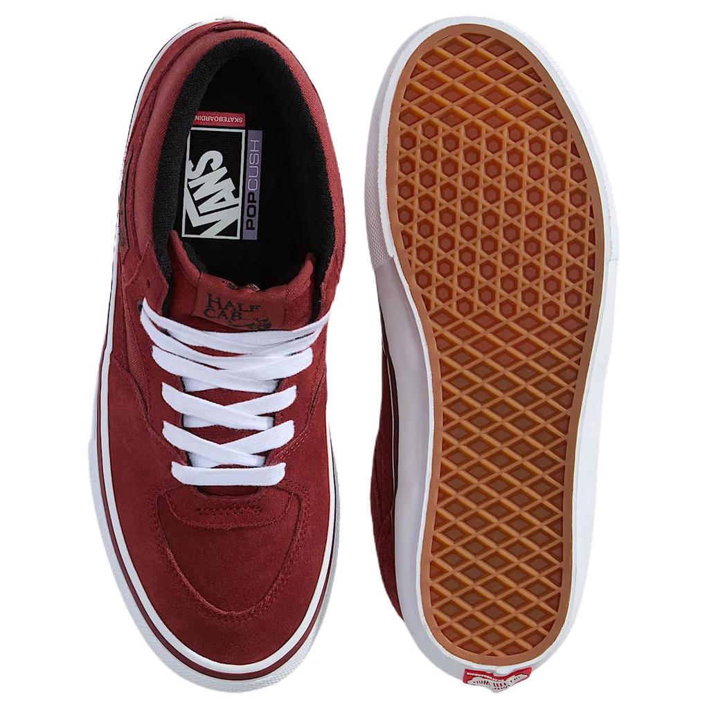 Vans Skate Half Skateboard Shoes Unisex Red