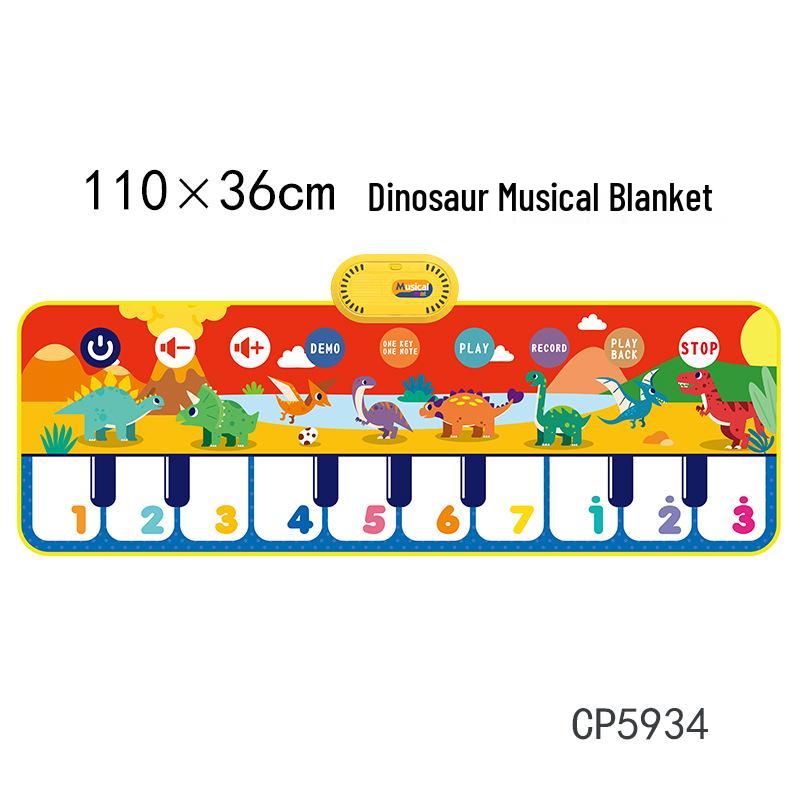 2022 Animal Music Baby Learning Piano Mat: Children's Dance Blanket Toy