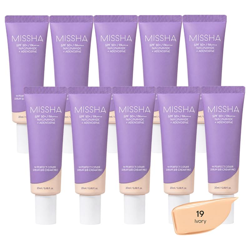 [Cardi B’s Pick] MISSHA M Perfect Cover Serum BB Cream Pro 20ml  SPF50+ PA++++ (35 Options)