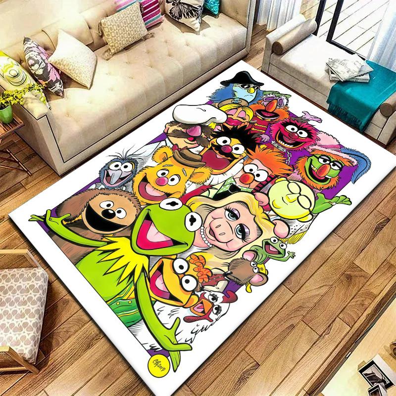 Muppets Carpet Rug for Living Room Bedroom Home Sofa Decoration,Kids play Nonslip Floor Mat