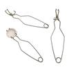 Melting Crucible Dish Whip Tongs for Melting Silver Gold Ceramic-Crucible Small Whip Tong Melting Casting Gold Silver