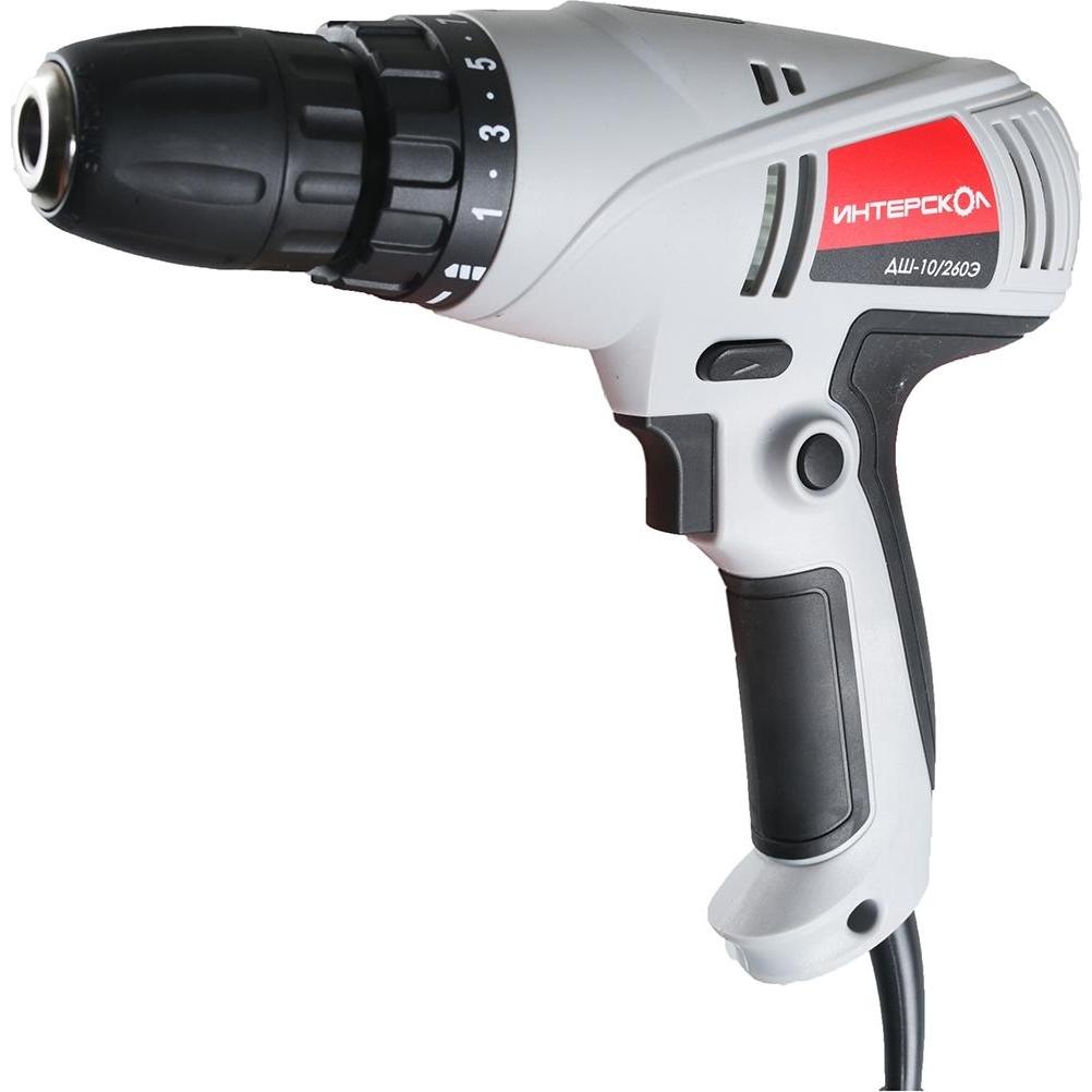 

Электродрель Интерскол ДШ-10 260э 260вт