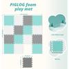 16Pcs Baby Play Mat for Floor, Foam Floor Tiles for Kids with Interlocking, Squares Foam Puzzle Carpet for Playroom