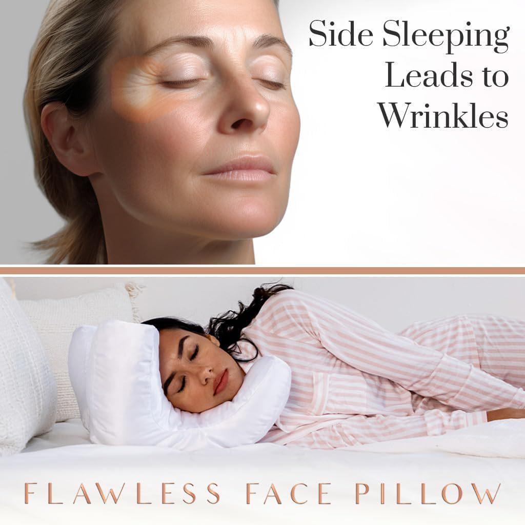 Ultra-Soft Cervical Pillow: Neck Support, Anti-Wrinkle, Cotton-Filled for Deep Sleep