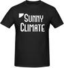 Alice In Borderland Sunny Climate T Shirt Camisetas Plus Size Cotton Crewneck Short Sleeve Custom Tee Shirt Black
