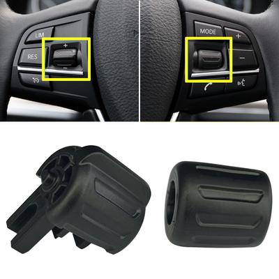Black Car Multi-function Steering Wheel Control Button For BMW 1 3 4 5 6 7 Series F10 F11 F20 F30 F34 F36 F07 F01 F02