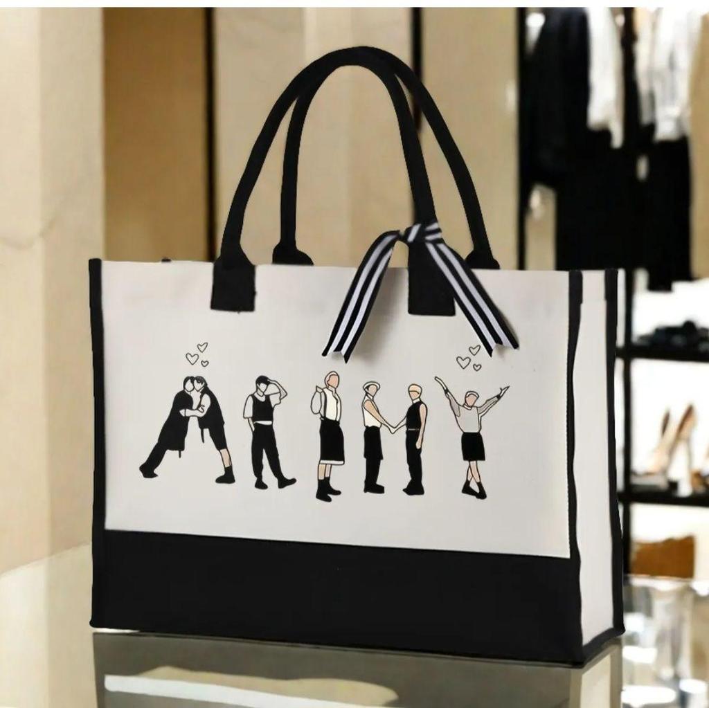[USED] Restocked BTS ARMY BUTTER Tote Bag, Korean Style