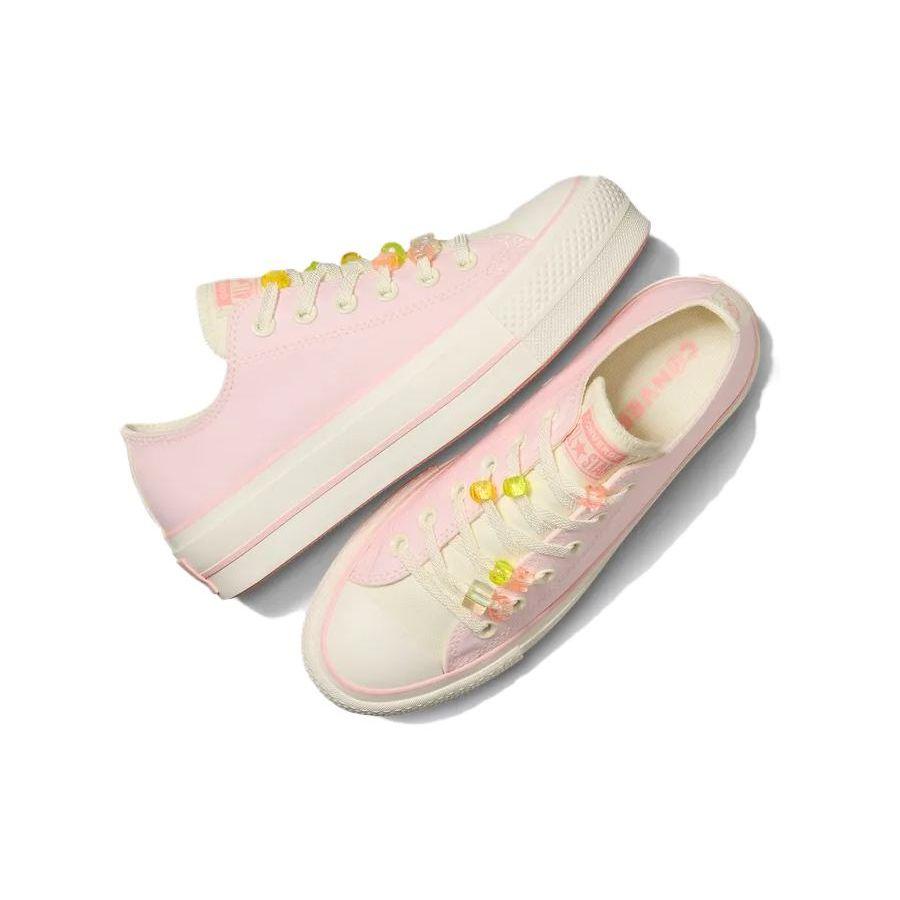 Converse All Star Lift Comfortable Durable Breathable Low Top Canvas Shoes Women Sneakers Pink A10072C