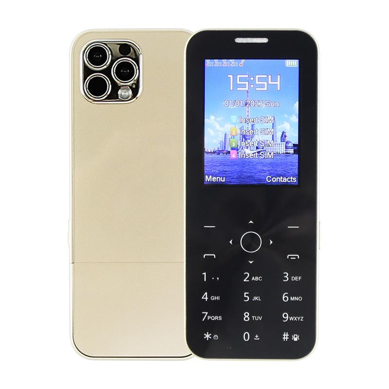 

2.4 Function Machine 2G Large Button Elderly Straight Board GSM золотой
