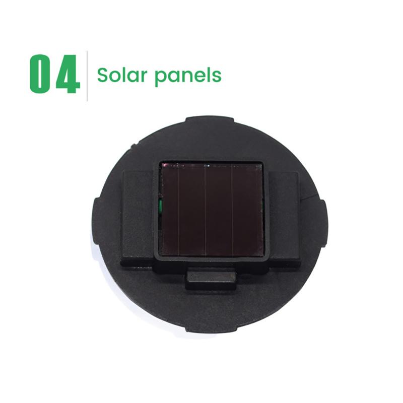 

Солнечные наружные фонари, 4 солнечных фонаря с солнечной панелью, ромбовидный абажур, автоматический