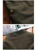 Men's Plus Size Military Baseball Jacket - Spring/Autumn Casual Cotton Workwear