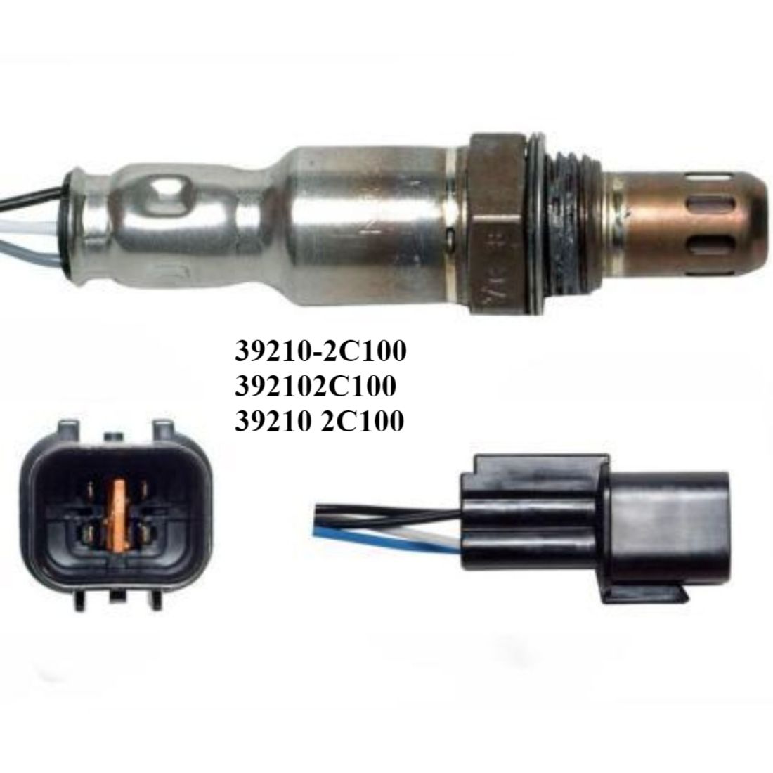 Oxygen sensor 48cm fit for hyundai 39210-2c100 392102c100 39210 2c100