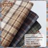 10% Wool Blend Plaid Fabric Women's Fashion Coat Cushion, 560g