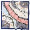 Hangzhou Silk 90 Square Scarves Silk Scarves Women Travel With Shirts Spring And Autumn Versatile Small Shawls
