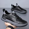 The First Layer of Cowhide Summer New Men's Leather Breathable Men's Leather Shoes Sports and Leisure Shoes Clown Shoes Men's Shoes