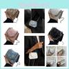 Chic Vintage Crossbody Bag Trendy Mini Lipstick Bag With Chain Strap