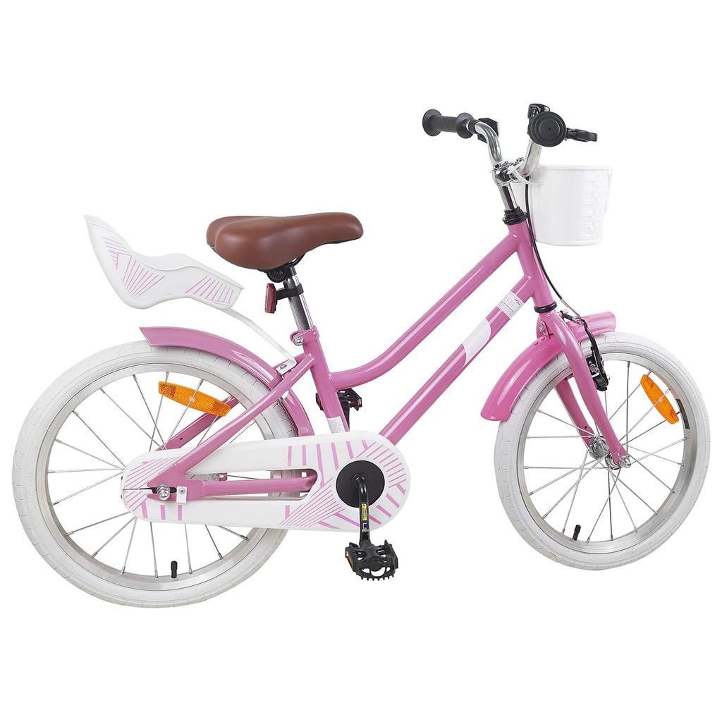 Kids Bike 18 Inch for Ages 5 7 Light Pink