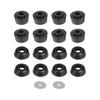 Body Cab Bushing Kit Black Mounts Washers Assembly ,Replacement ,Easy Installation,