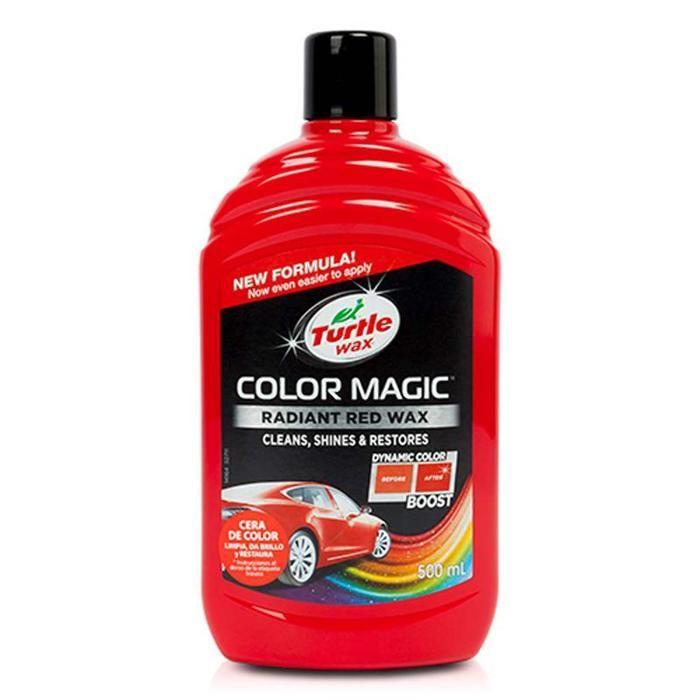Turtle Wax Scratch Remover - Magic Color 500ml Red Wax