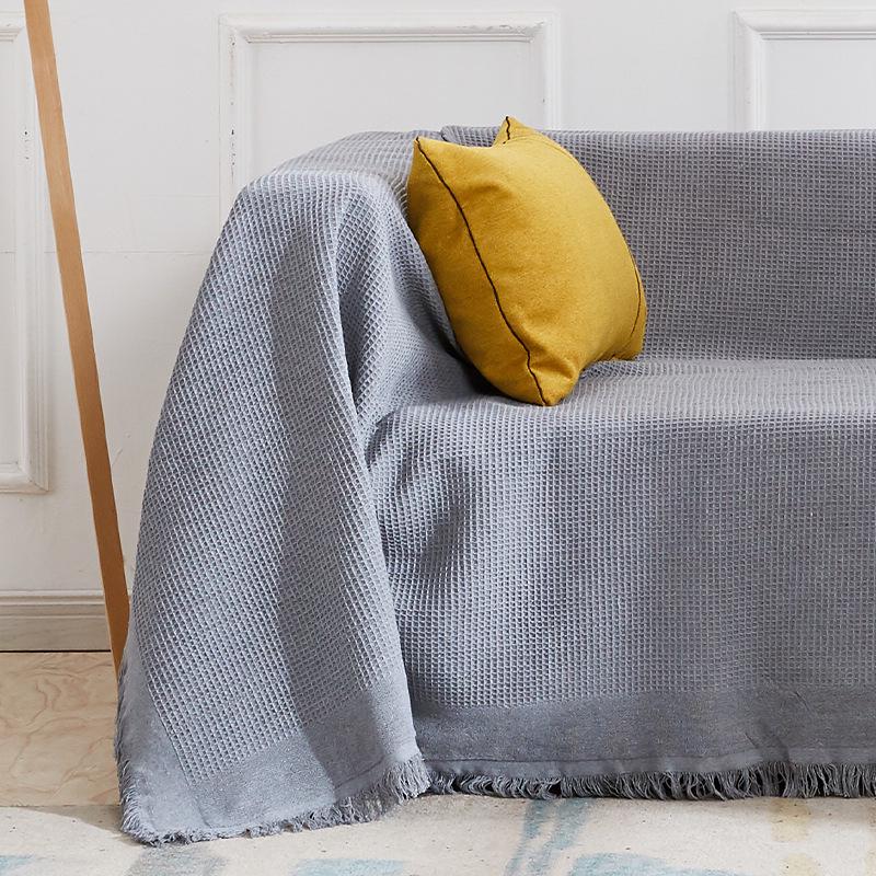 High-End Universal Sofa Slipcover: Stylish, Anti-Scratch, One-Piece Design for All Seasons