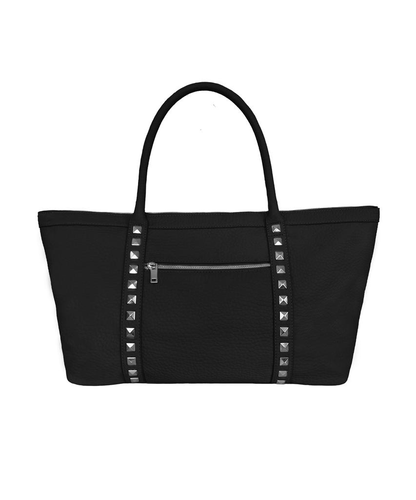 Pasion Stud Crush Bag_ Black