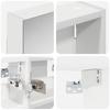 Bathroom Cabinet Set 3 Pcs 100 X 10.5 X 50 Cm Particleboard