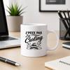 Mug - PLANETEE - J’peux pas j’ai Curling - Céramique 330 ml - Compatible lave-vaisselle - Imprimé en Bretagne