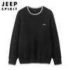 JEEP SPIRIT Men's Loose Fit Heavy Knit Pullover Sweater