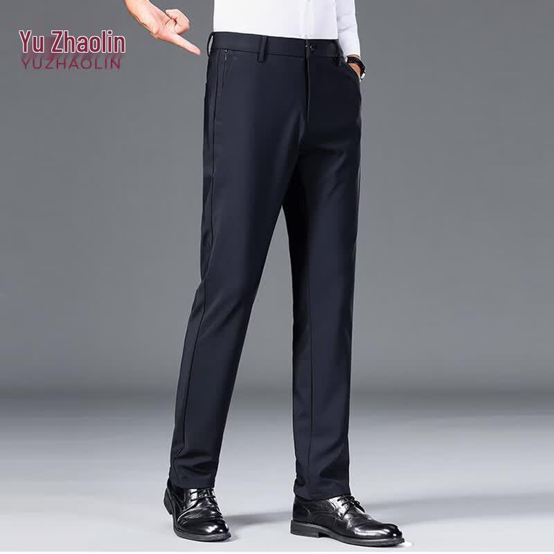 YUZHAOLIN Men s Stretch Business Casual Trousers 29