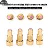 Agricultural Irrigation Nozzle 16*41*8MM Adjustable Pottery Nozzle High Quality Pottery Adjustable Spray Effortless Installation