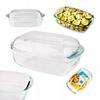 4500 Ml Ovenproof Dish with Glass Lid