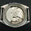 SEIKO 5 AUTOMATIC JAPAN MENS VINTAGE ARABIC WHITE COLOR DIAL WATCH a701501-5 R206b-a701501