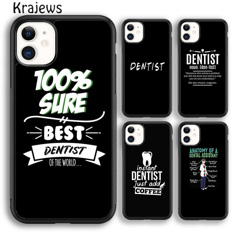 Dentist Dental Tooth Nurse For iPhone 17 Air 16 Phone Case Cover 15 14 plus 12 13 pro max coque Fundas