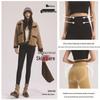 Thickened Women's Autumn/Winter Yoga Shark Pants: Hip-Lifting, Flesh-Covering Fit.