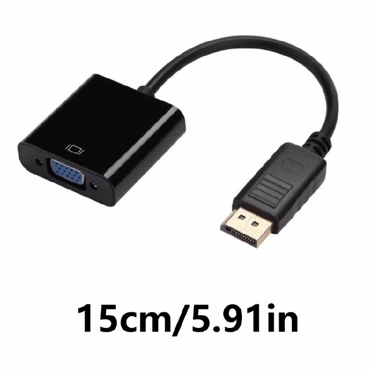to VGA/HDMIs/DVI Adapter for Seamlessly Connection of PC to Monitors HDTVs AntiElectromagnetic Interferences