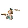 Sofa Statue Key Holder Tray Multipurpose Candy Storage Miniature Furniture Lounge Chair for Living