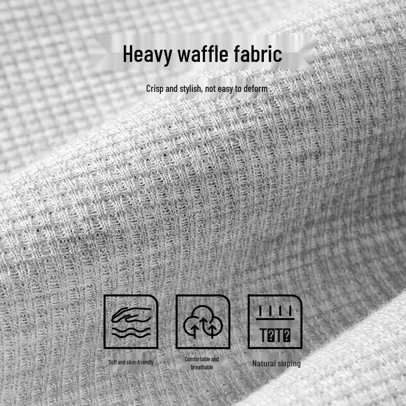 JEANSWEST LIFE Men's Waffle Knit Jogger Sweatpants