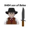West Cowboy Westworld Building Blocks Police John Marston Arthur Morgan Mini Action Figure Toys
